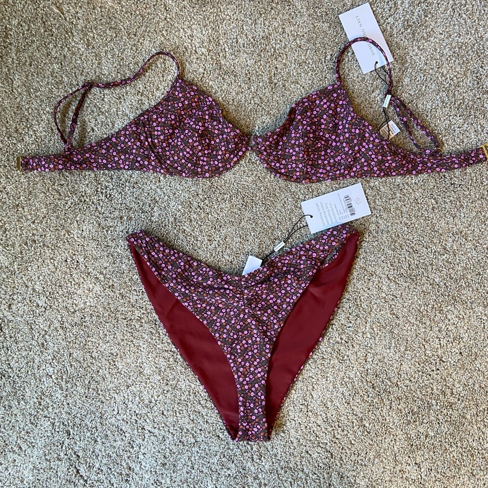 Something navy bikini